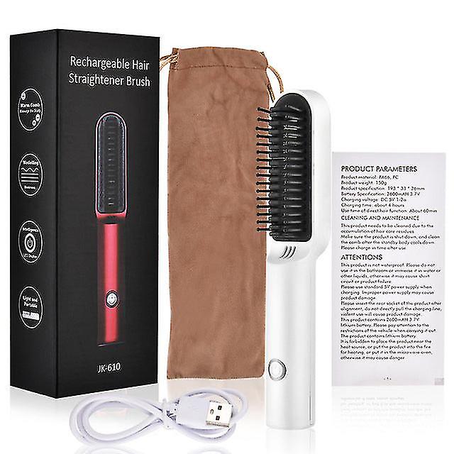 StarBrushy - STAR™ Portable Cordless Hair Straightening Brush